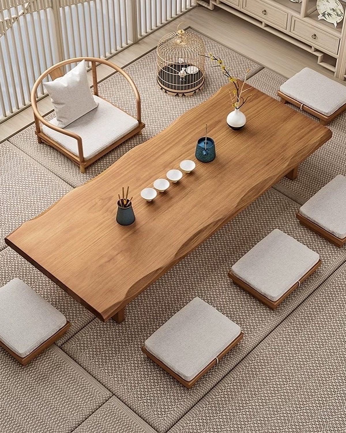 Ritual table composition from Zen Living Group Instagram